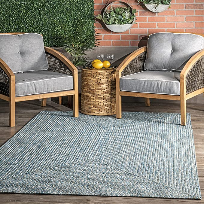 nuLOOM Lefebvre Braided Indoor/Outdoor Accent Rug